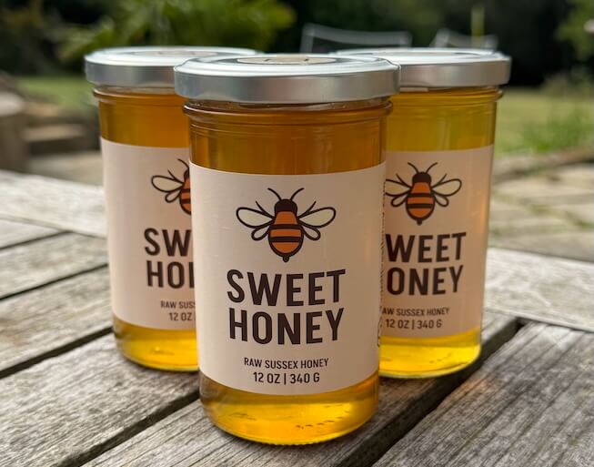 Twin Hives Honey Jars